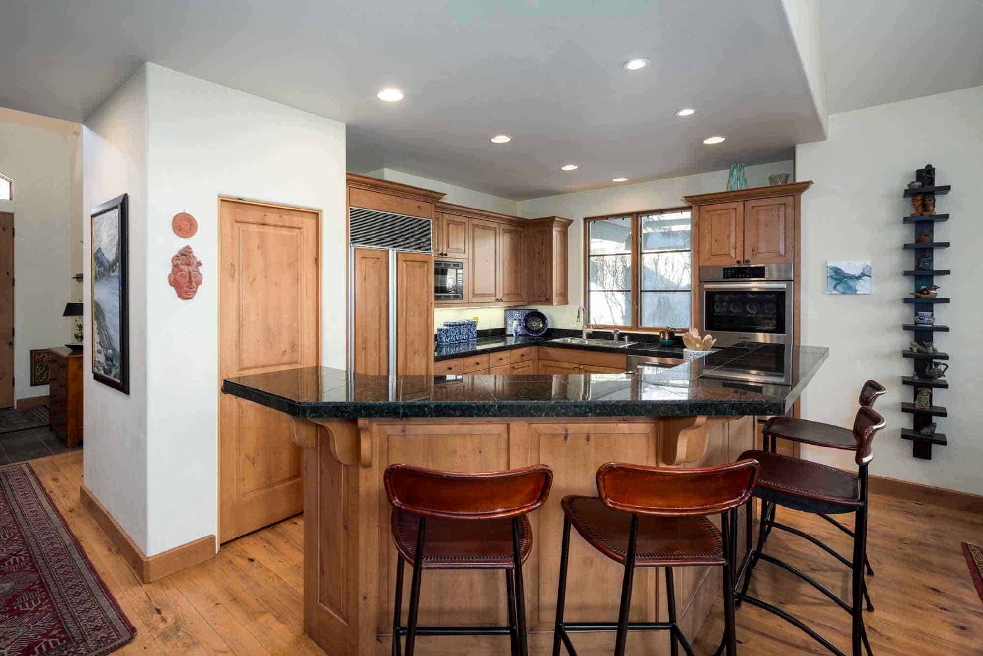 Whether it's a quiet breakfast or entertaining a party, the kitchen is the center of attention